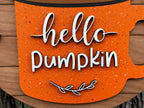 Hello Pumpkin Fall Door Sign