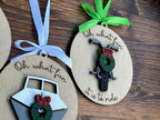 Fun To Ride Christmas Vehicle Ornament
