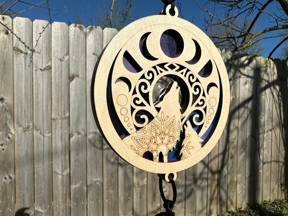 Wolf Suncatcher