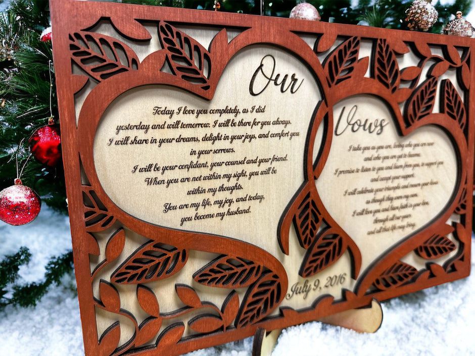 Wedding Vows Sign