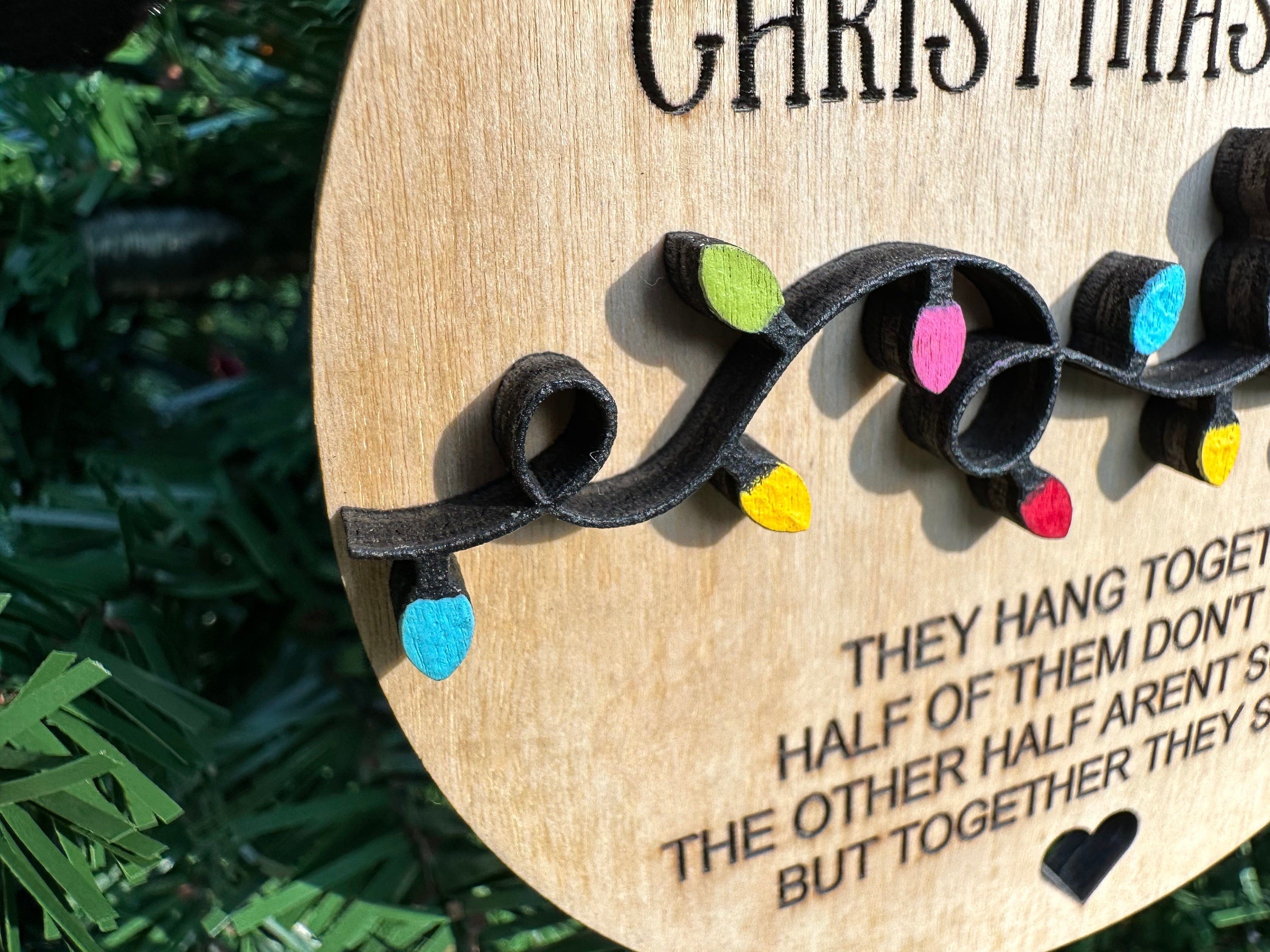 Funny Coworker Christmas Ornament