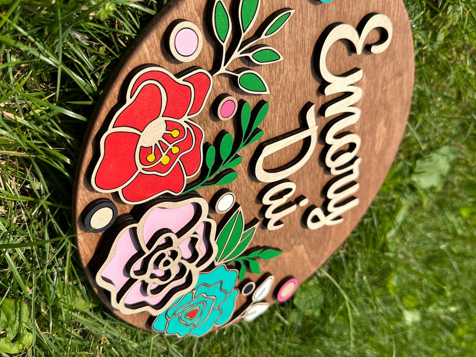 Nursery/ Kids Room Sign with Name