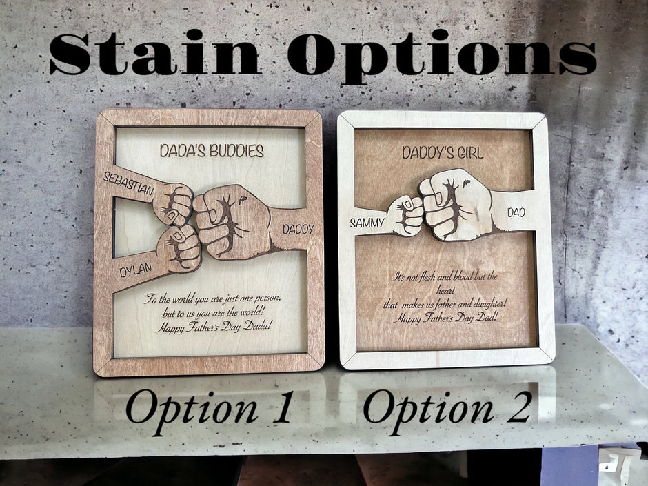 Fist Bump Custom Quote Sign