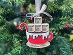 Hot Cocoa Christmas Ornament