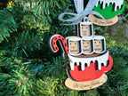 Hot Cocoa Christmas Ornament