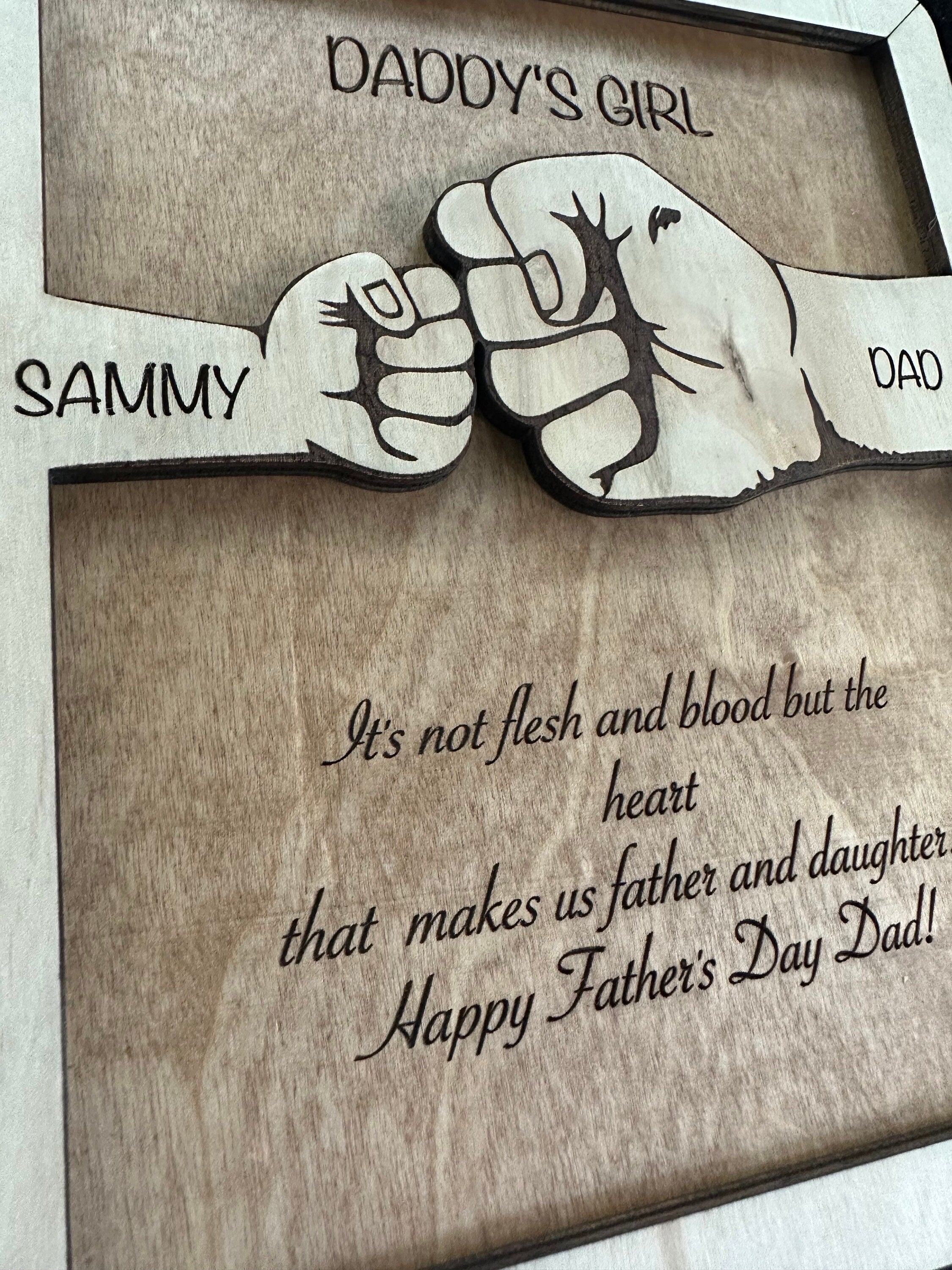 Fist Bump Custom Quote Sign