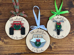 Fun To Ride Christmas Vehicle Ornament