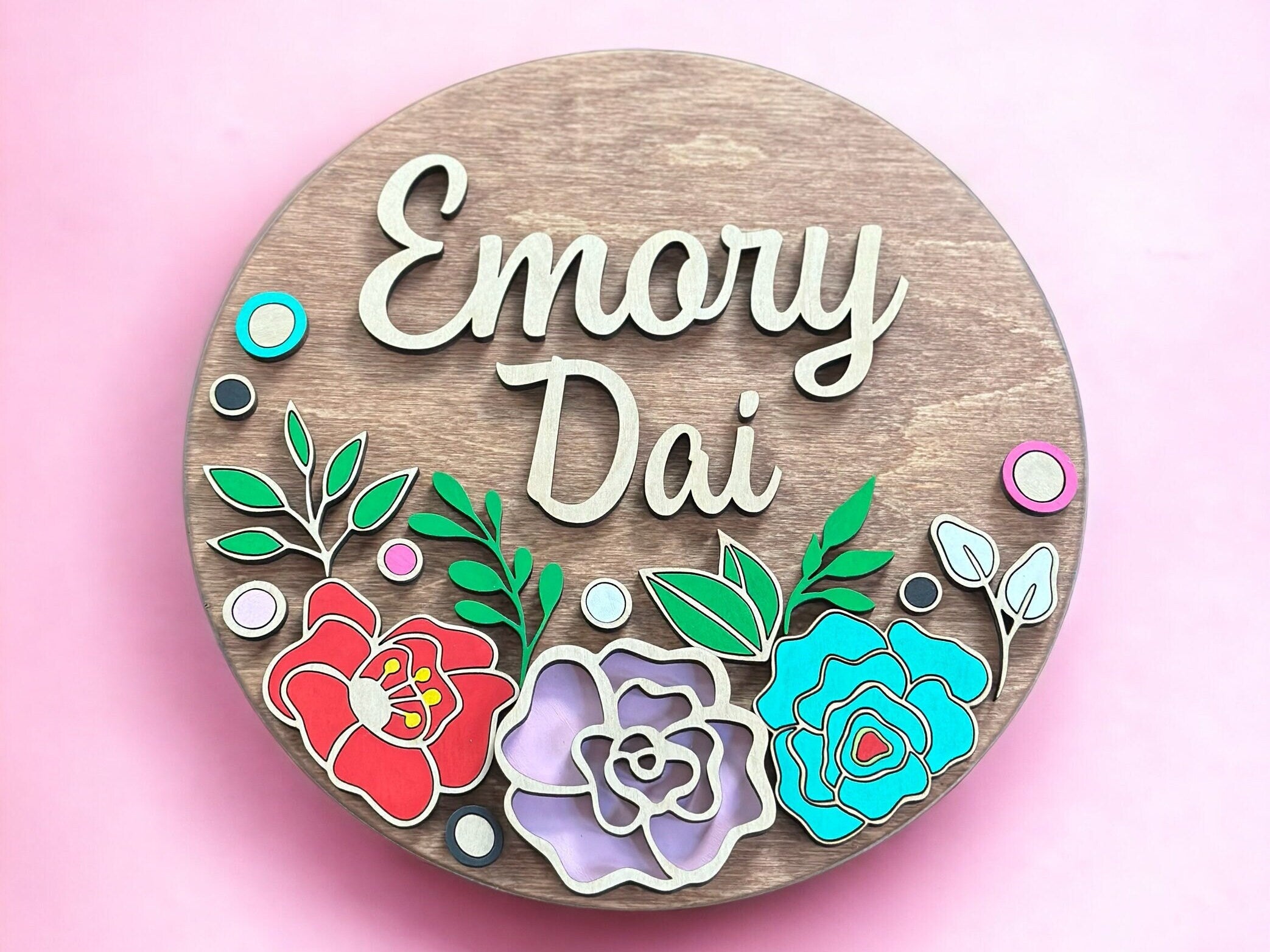 Nursery/ Kids Room Sign with Name