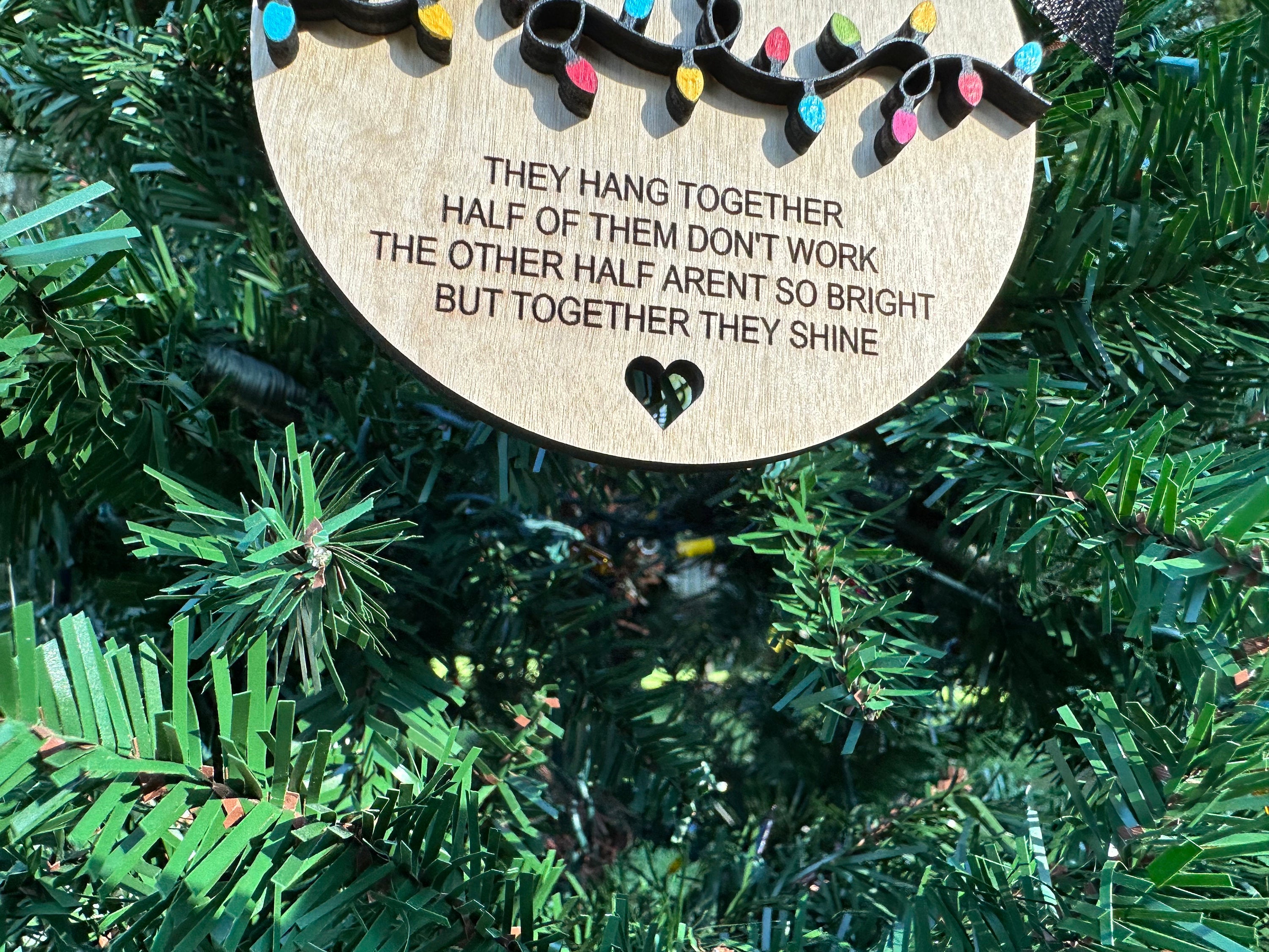 Funny Coworker Christmas Ornament