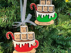 Hot Cocoa Christmas Ornament