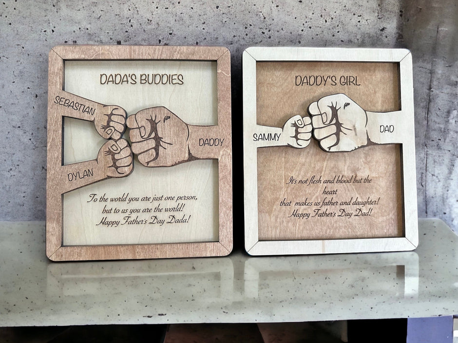 Fist Bump Custom Quote Sign
