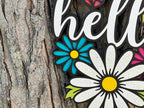 Hello Spring Door Sign