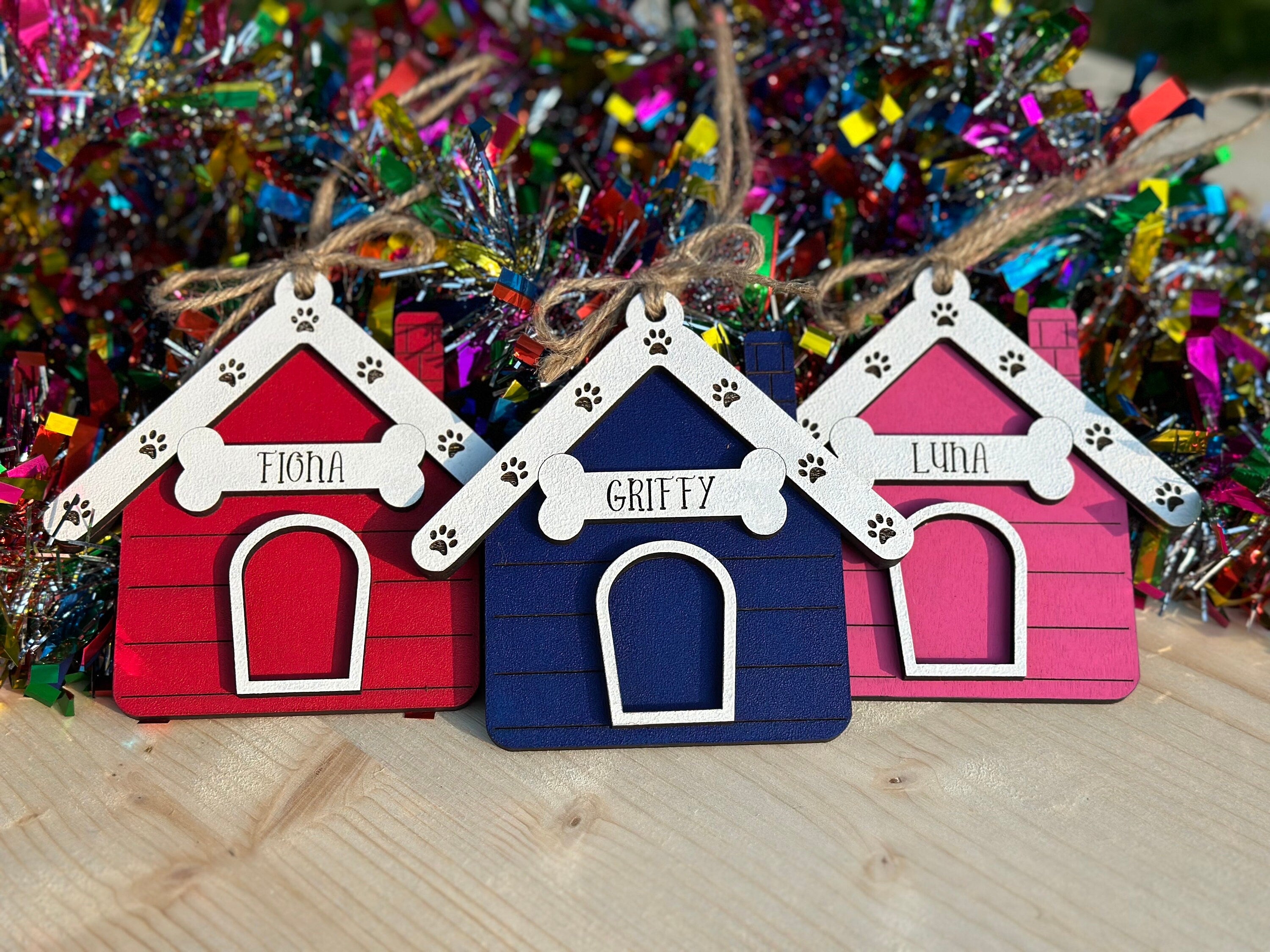 Dog House Ornament