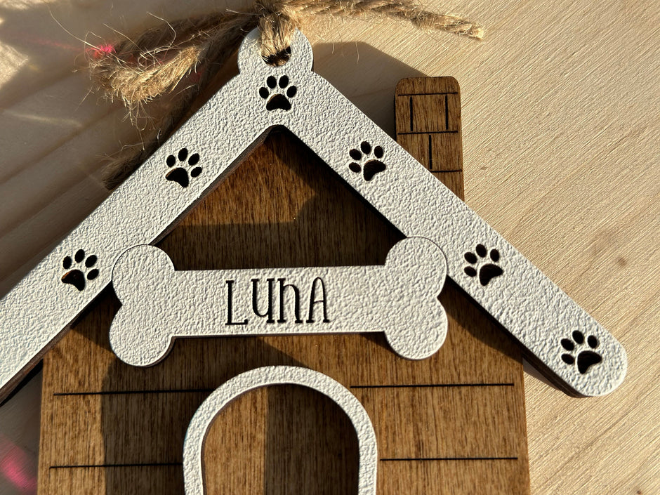 Dog House Ornament