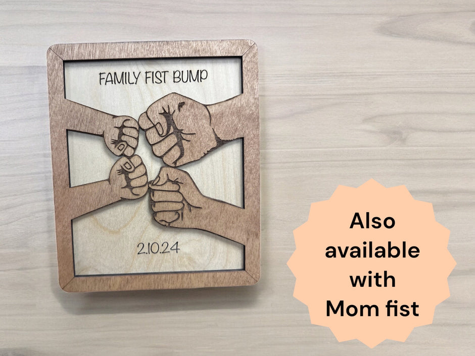 Fist Bump Custom Quote Sign