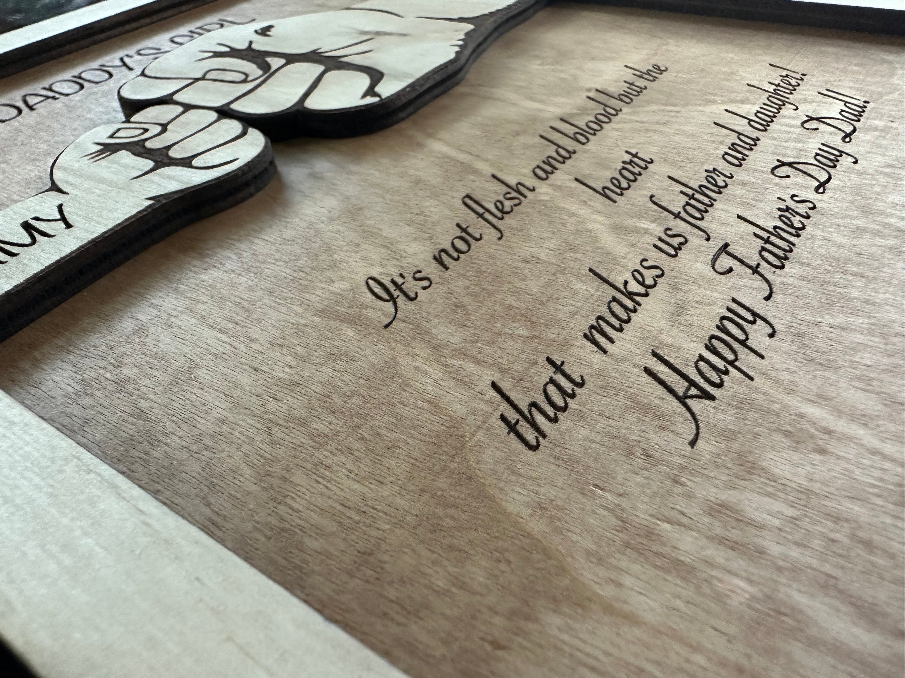 Fist Bump Custom Quote Sign