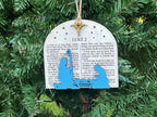 Luke 2 Bible Verse Ornament