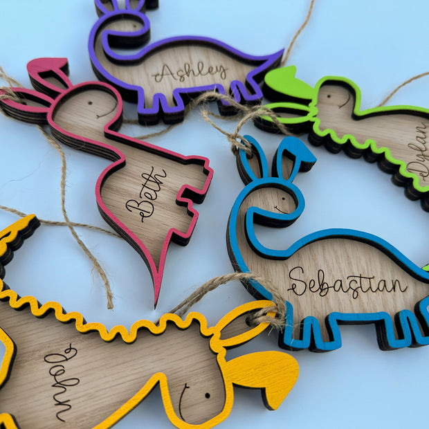 Dinosaur Easter Basket Tags