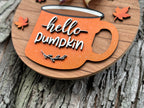 Hello Pumpkin Fall Door Sign